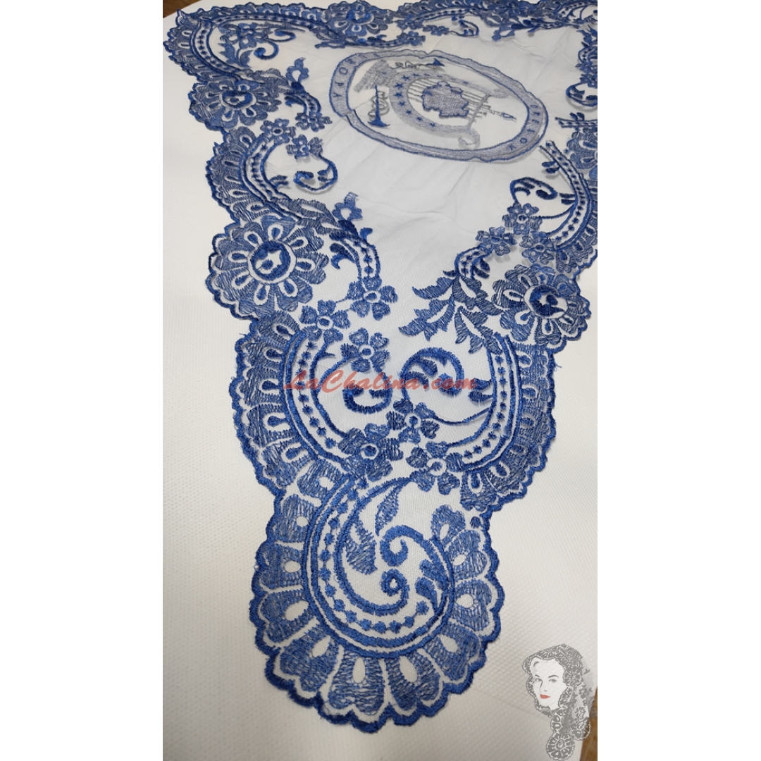 CEREMONIAL CISNE - ROYAL BLUE 333 - 030 SILVER