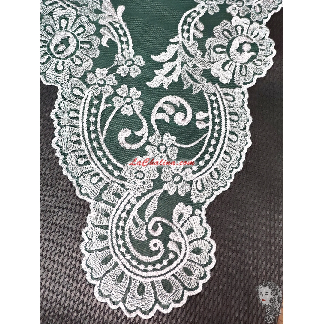 CEREMONIAL CISNE - SILVER 483 - 069 DARK GREEN
