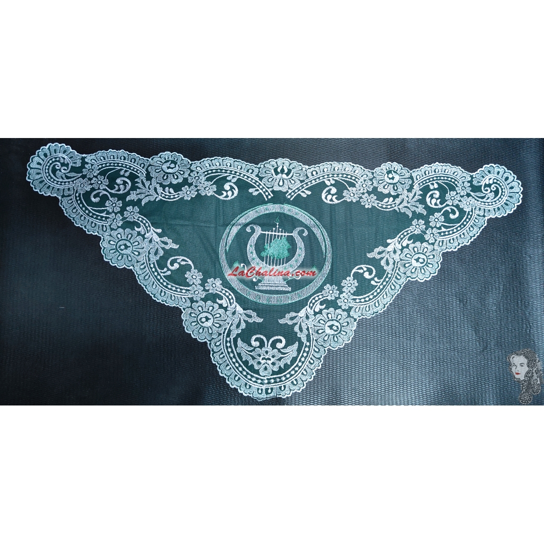 CEREMONIAL CISNE - SILVER 483 - 069 DARK GREEN