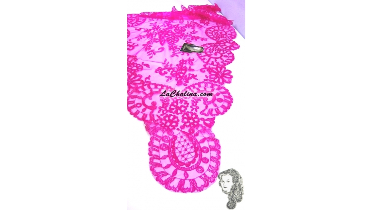 MEDALLON - DARK FUCHSIA 127 - 090