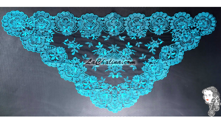 FLOR - TURQUOISE BLUE 371 - 003 