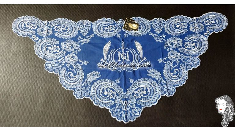 CEREMONIAL CARACOL - BRIGHT METAL SILVER 903 - 096 ROYAL BLUE