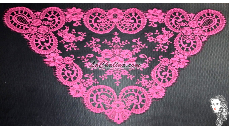 MEDALLON - FUCHSIA / BLACK 441