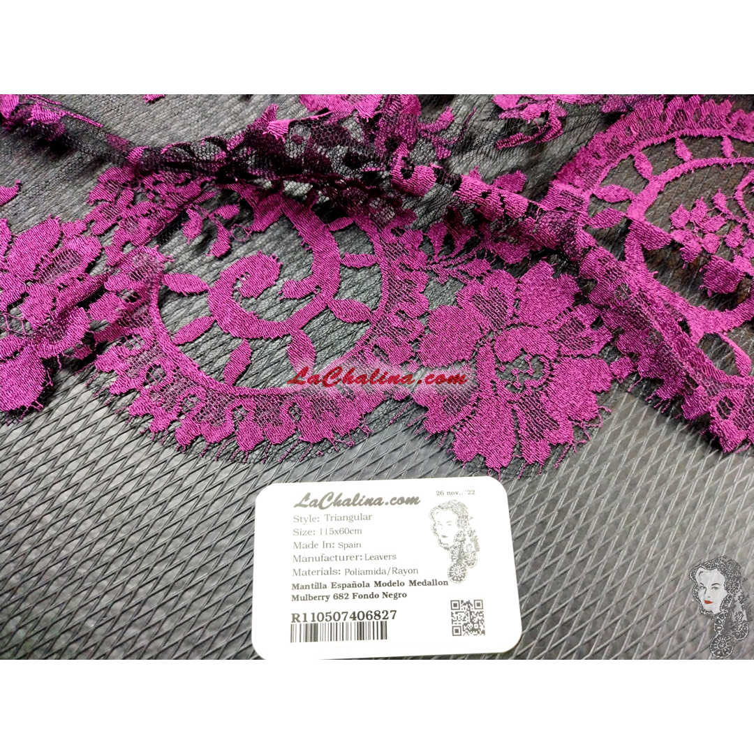 MEDALLON - MULBERRY 682 / BLACK