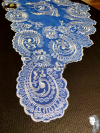 CEREMONIAL CARACOL - BRIGHT METAL SILVER 903 - 096 ROYAL BLUE