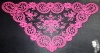 MEDALLON - FUCHSIA / BLACK 441