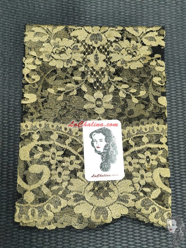 MEDALLON - ORO / NEGRO 3