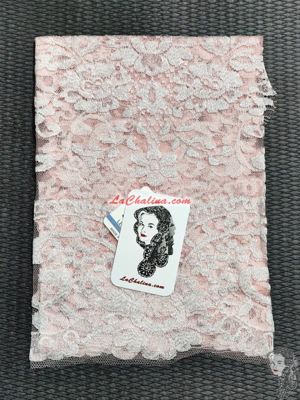 MEDALLON - BLANCO / ROSA BEBE 253